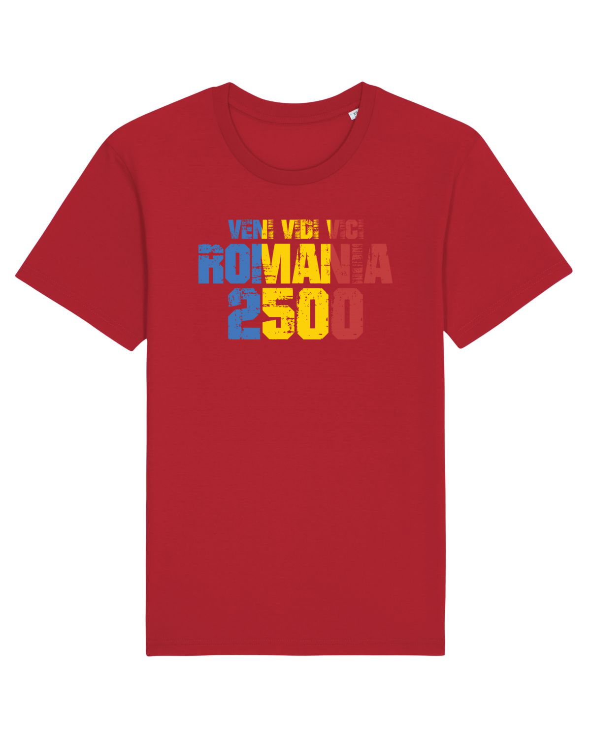 Tricou mânecă scurtă Unisex Rocker Red