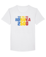 Pentru montaniarzi - Romania 2500 - Veni vidi vici Tricou mânecă scurtă guler larg Bărbat Skater