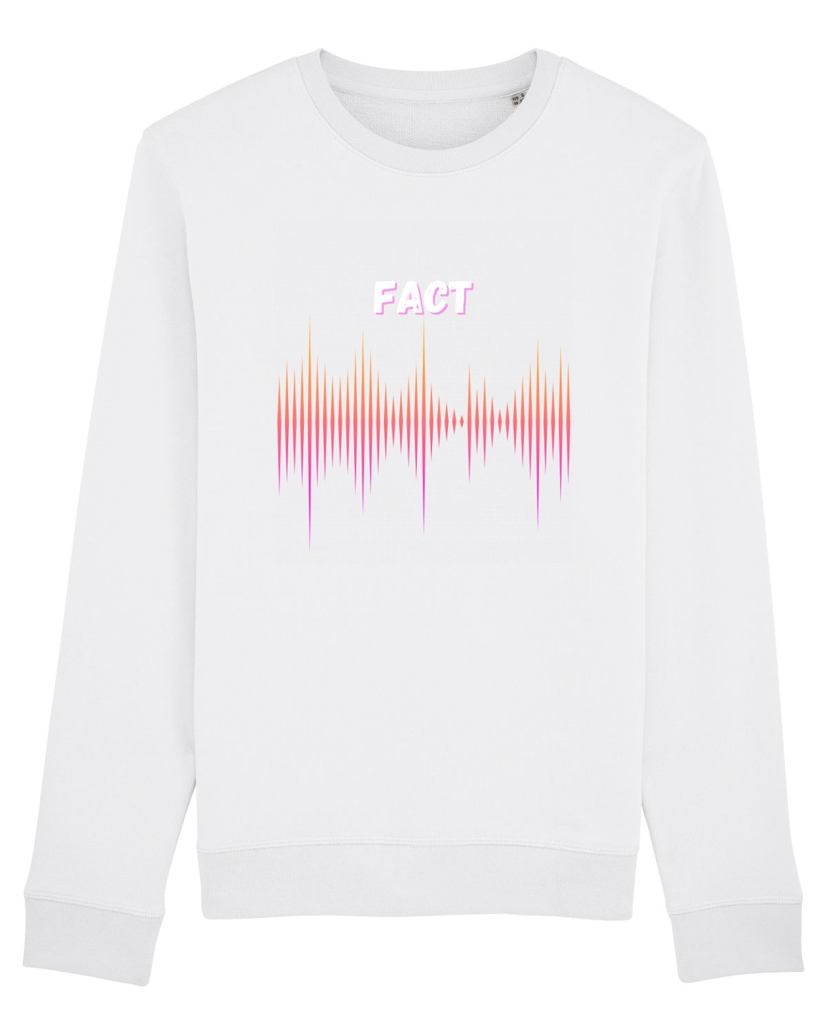 Bluză mânecă lungă Unisex Rise White