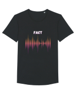 FACT Tricou mânecă scurtă guler larg Bărbat Skater