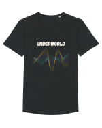 UNERWORLD Tricou mânecă scurtă guler larg Bărbat Skater