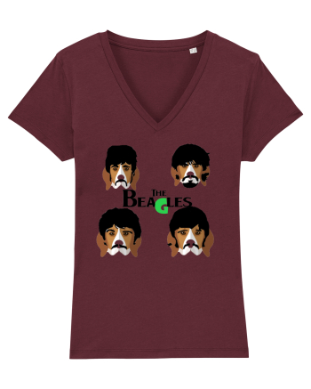 The Beagles Burgundy
