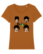 The Beagles Tricou mânecă scurtă guler larg fitted Damă Expresser