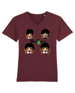 The Beagles Tricou mânecă scurtă guler V Bărbat Presenter