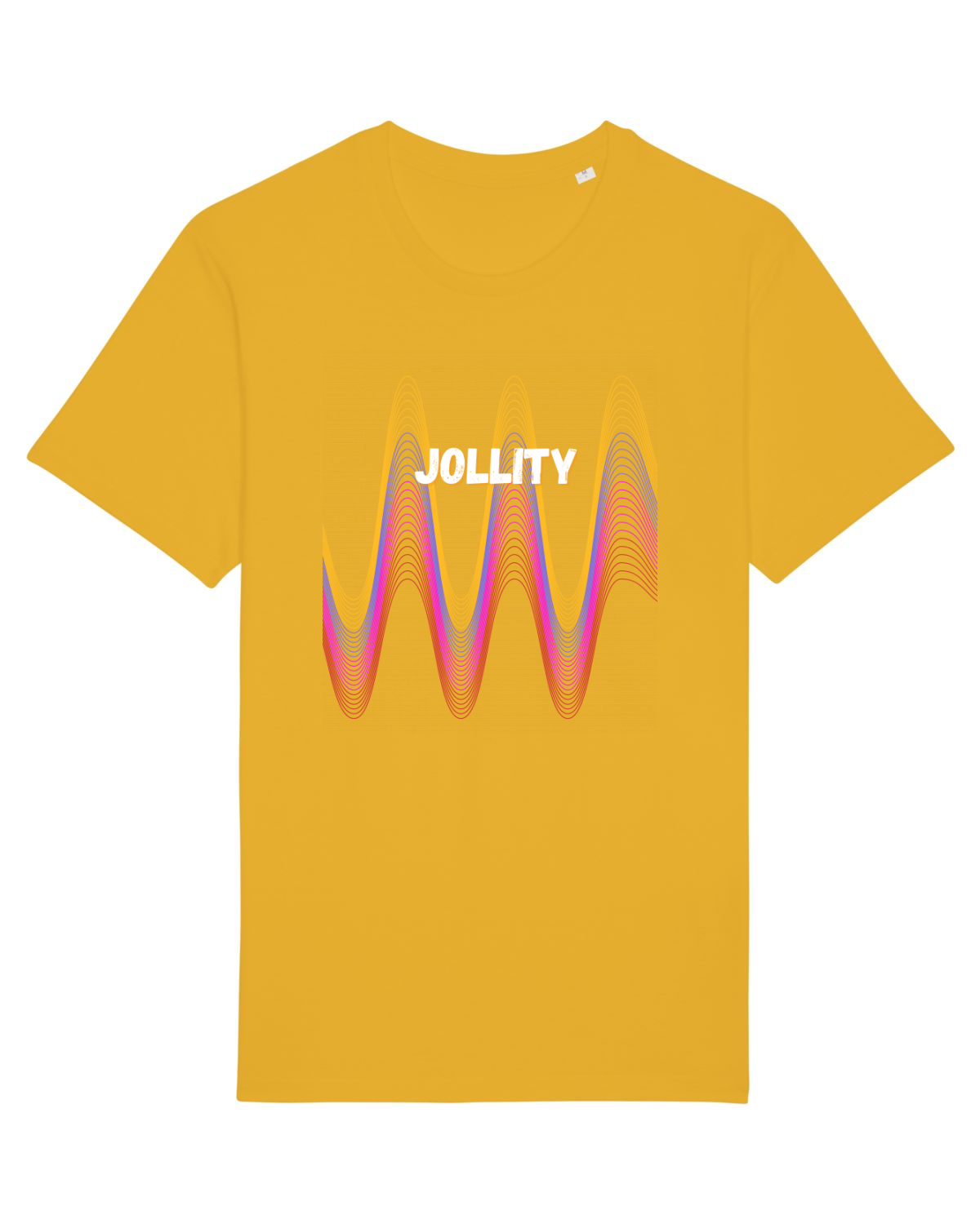 Tricou mânecă scurtă Unisex Rocker Spectra Yellow
