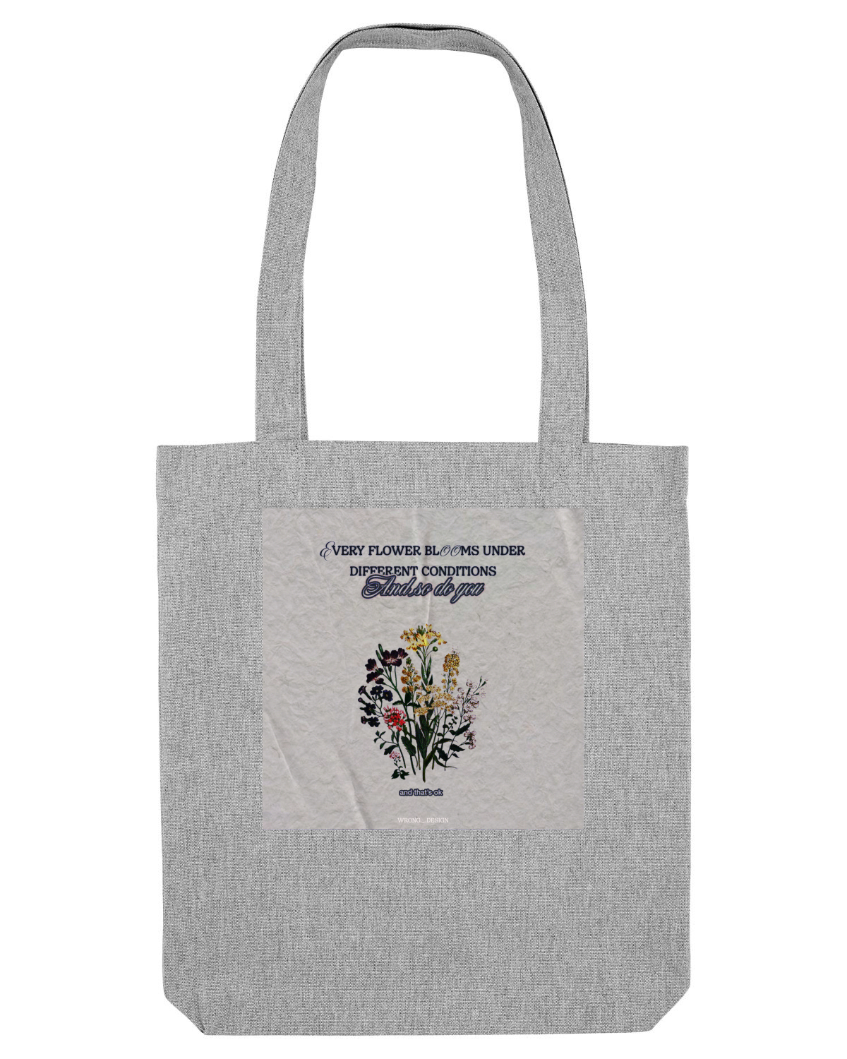 Sacoșă textilă Heather Grey