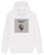 Every flower blooms under different conditions Hanorac cu fermoar Unisex Connector