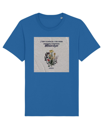 Every flower blooms under different conditions Royal Blue