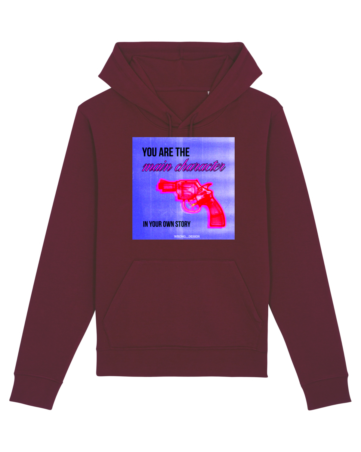 Hanorac Unisex Drummer Burgundy