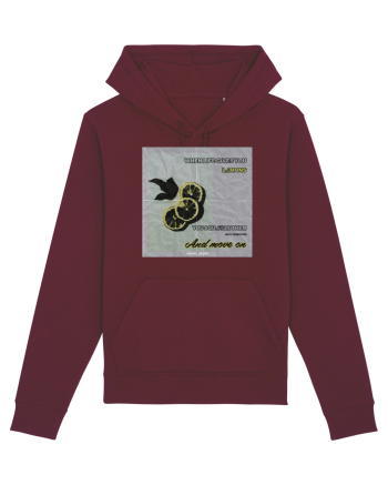when life gives you lemons Burgundy