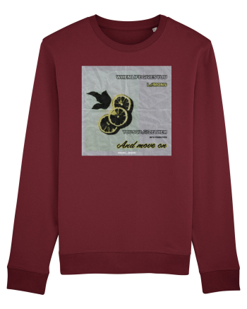 when life gives you lemons Burgundy