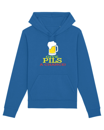 Give pils a chance Royal Blue