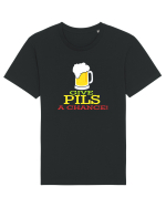 Give pils a chance Tricou mânecă scurtă Unisex Rocker