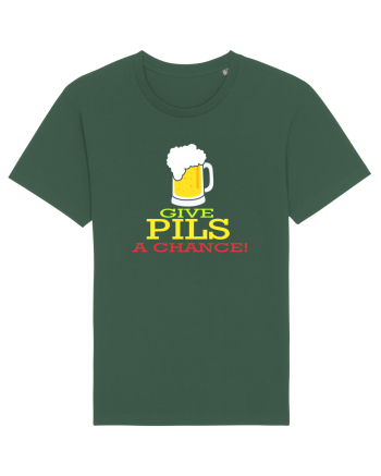 Give pils a chance Bottle Green