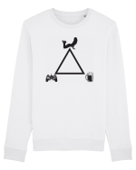 Triunghiul perfect Bluză mânecă lungă Unisex Rise