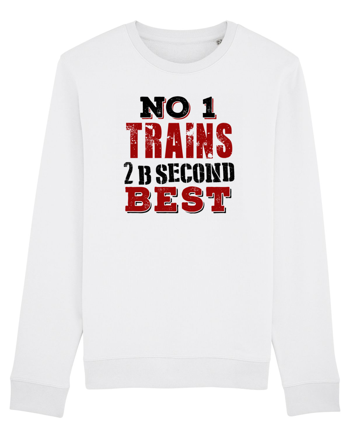 Bluză mânecă lungă Unisex Rise White