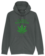 Plant Manager Trippy Green Hanorac cu fermoar Unisex Connector
