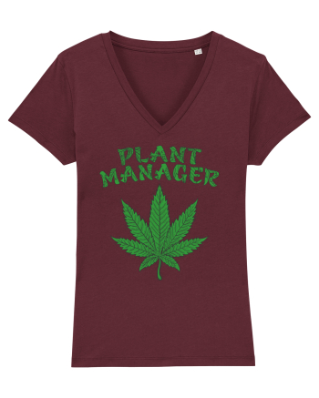 Plant Manager Trippy Green Burgundy