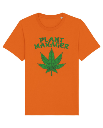 Plant Manager Trippy Green Bright Orange
