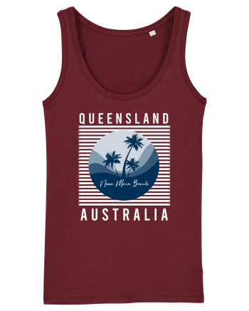 Noosa Main Beach Australia Burgundy