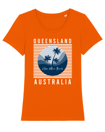 Noosa Main Beach Australia Bright Orange