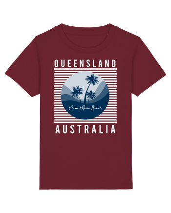Noosa Main Beach Australia Burgundy