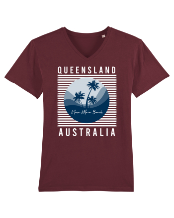 Noosa Main Beach Australia Burgundy