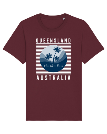 Noosa Main Beach Australia Burgundy