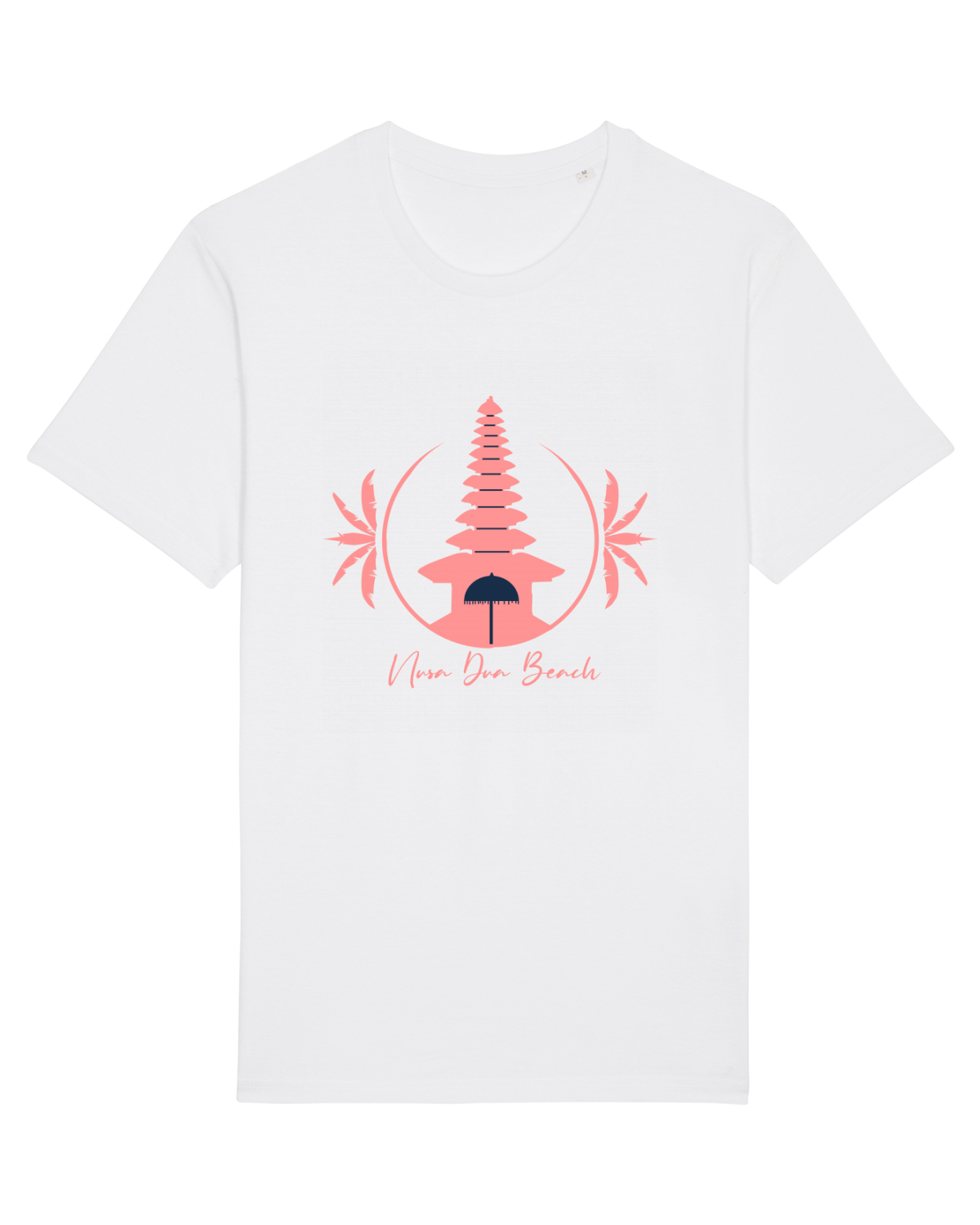 Tricou mânecă scurtă Unisex Rocker White