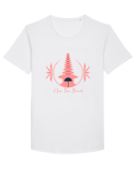 Nusa Dua Beach Bali Tricou mânecă scurtă guler larg Bărbat Skater
