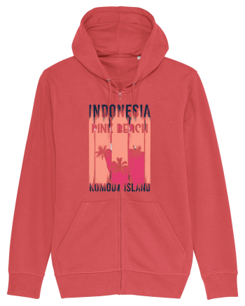 Pink Beach Indonesia Carmine Red
