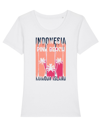 Pink Beach Indonesia White