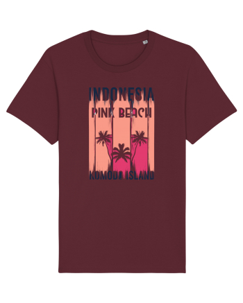 Pink Beach Indonesia Burgundy