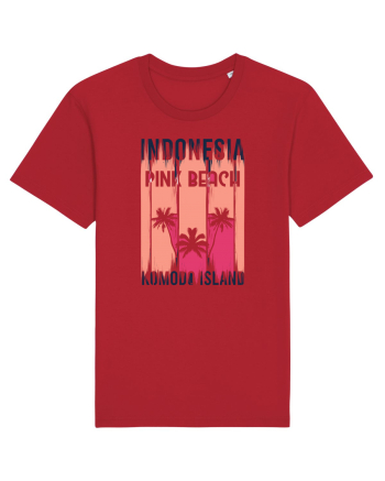 Pink Beach Indonesia Red