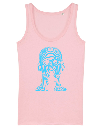 Shadow face, blue Cotton Pink