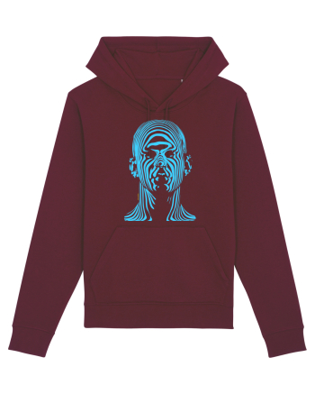 Shadow face, blue Burgundy