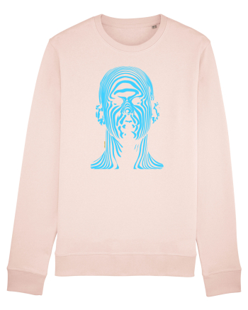 Shadow face, blue Candy Pink