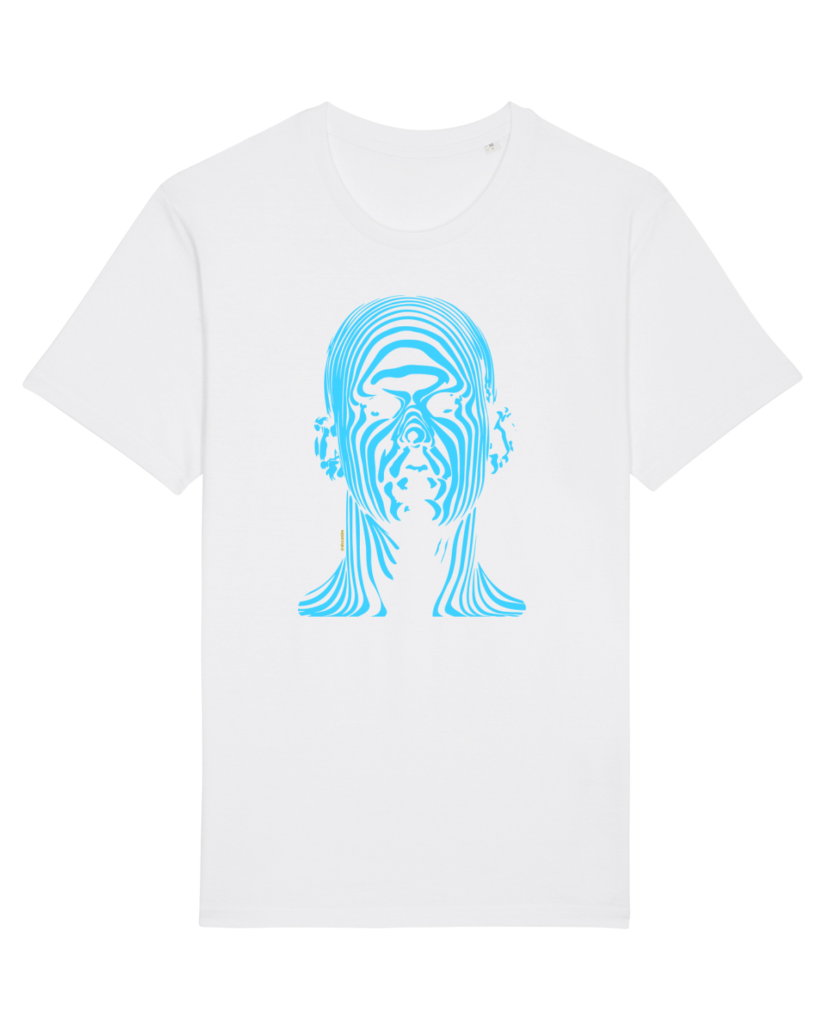 Tricou mânecă scurtă Unisex Rocker White