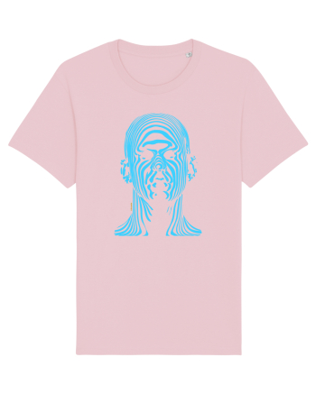 Shadow face, blue Cotton Pink
