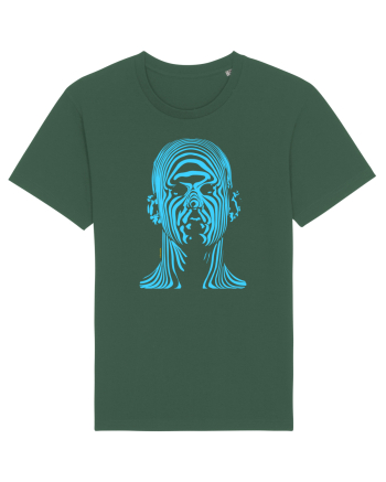 Shadow face, blue Bottle Green