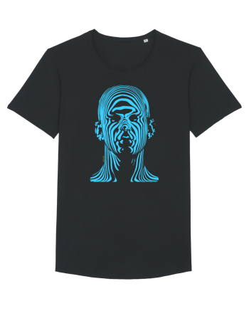 Shadow face, blue Black