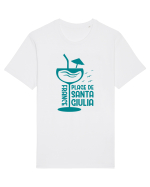 Plage de Santa Giulia France Tricou mânecă scurtă Unisex Rocker