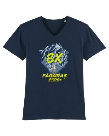 Pentru montaniarzi - Man vs mountain - Făgăraș 8x French Navy