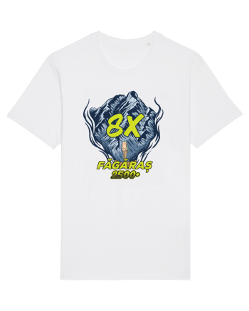 Pentru montaniarzi - Man vs mountain - Făgăraș 8x White