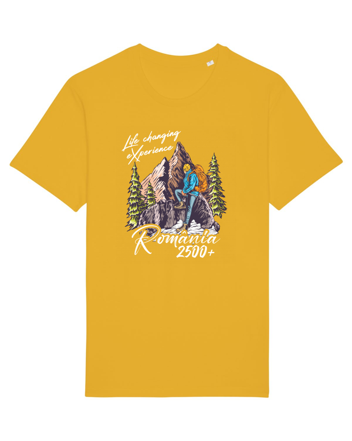 Tricou mânecă scurtă Unisex Rocker Spectra Yellow