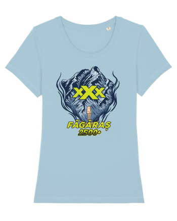 Pentru montaniarzi - Man vs mountain - Făgăraș Triple X Sky Blue