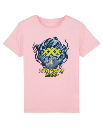 Pentru montaniarzi - Man vs mountain - Făgăraș Triple X Cotton Pink