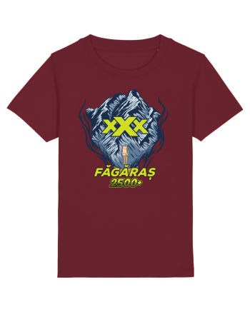 Pentru montaniarzi - Man vs mountain - Făgăraș Triple X Burgundy
