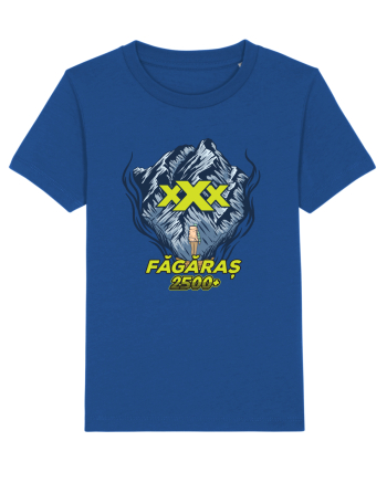 Pentru montaniarzi - Man vs mountain - Făgăraș Triple X Majorelle Blue