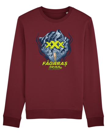 Pentru montaniarzi - Man vs mountain - Făgăraș Triple X Burgundy